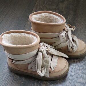Donsje Amsterdam Kids “Kapi” Suede Winter Boots | US 11 EURO 28